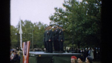 1952: soldier standing in the stage NEW HAMPSHIRE