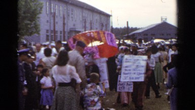 1953: people in the celebration JAPAN