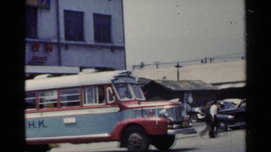 1953: the beautiful view of the city side on the regular days JAPAN