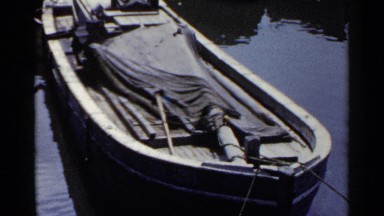 1953: nice view of boats JAPAN
