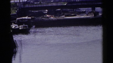 1953: water craft are in the basin JAPAN