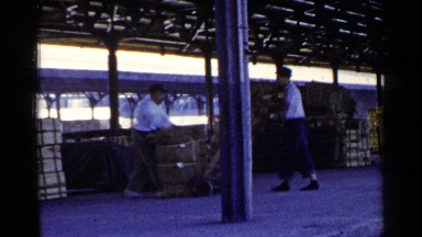 1953: working in a warehouse JAPAN