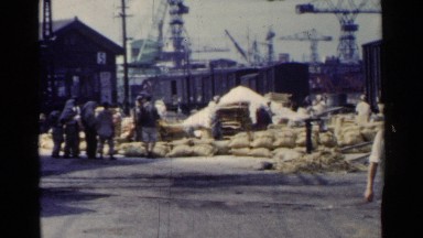 1953: view labours in the factory JAPAN