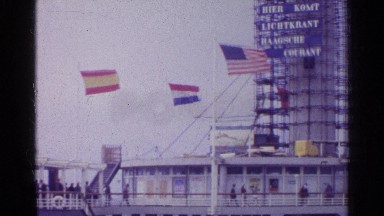 1961: five country conference building near to sea coast looking very amazing