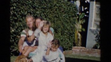 1955: the beautiful family members are enjoying their holidays CALIFORNIA