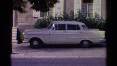 1961: front yard of the house GERMANY