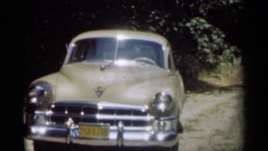 1949: beautiful vintage car on dirt road in forest setting. NEW ORLEANS LOUSIANA
