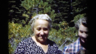 1949: family smiling and standing together NEW ORLEANS LOUSIANA