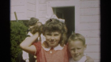 1949: School Kids Posing for Camera, New Orleans Louisiana