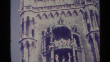 1961: Moving Statues in an Old Castle Spain
