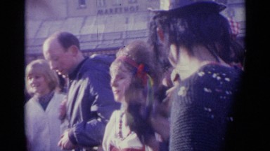 1961: People Enjoying Traditional Dance in Spain