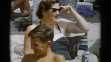 1956: Day Out on the Beach at Jones Beach, New York