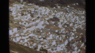 1965: A View of City Nazaré Portugal