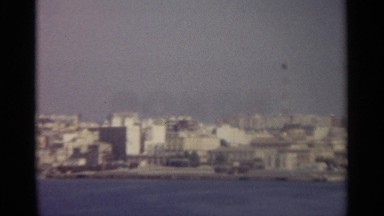 1965: A View of a Beautiful Sicilian City on the Banks of a Huge River