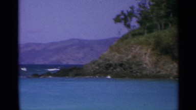 1967: the beautiful view of the nature US VIRGIN ISLANDS