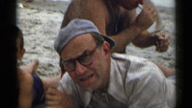 1954: celebrating holiday in the beach NEW YORK
