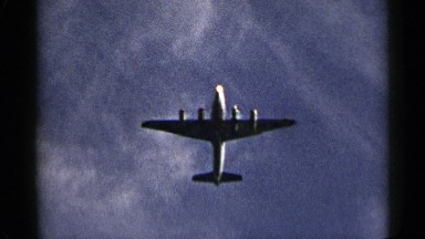 1954: warplane in the air NEW YORK