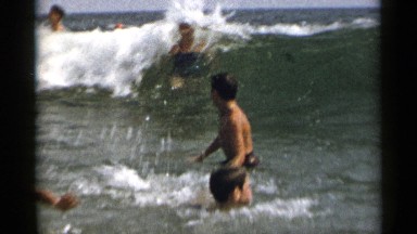 1954: people are enjoying NEW YORK