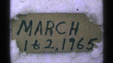 1965: Walking Through Snow in Minnesota, March 1965