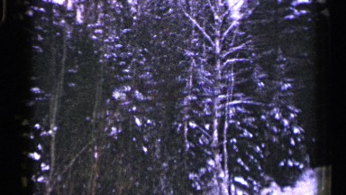 1960: snow covered tree forest near a two lane highway DULUTH MINNESOTA