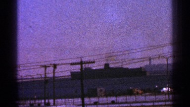 1964: the ship is very slow to go landing in the places, vintage clip