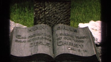 1964: the bible close up, vintage clip