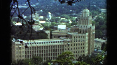 1965: the big building is shown there are many floor and the building