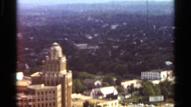 1965: the buildings are very rich places in the very rural areas, vintage clip
