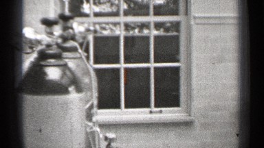 1944: medical equipment in a room. SAN FRANCISCO CALIFORNIA