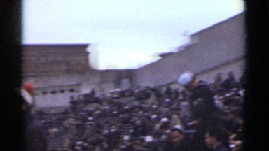 1944: view of the crowd at a football stadium SAN FRANCISCO CALIFORNIA