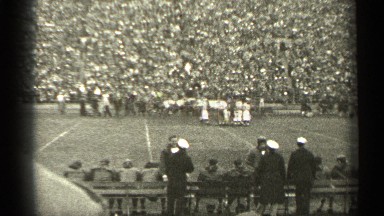 1944: watching the coin toss at the game SAN FRANCISCO CALIFORNIA