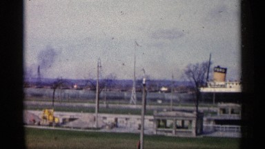 1960: the beautiful ship standing in the land and it looks very royalty MICHIGAN