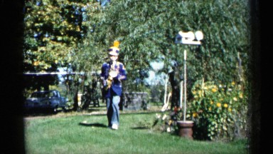 1960: the beautiful view of the garden side area MICHIGAN