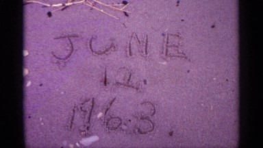 1960: ocean sand to write a some person in a letter in the date month year