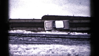 1961: a truck which was carrying cars met an accident MINNESOTA