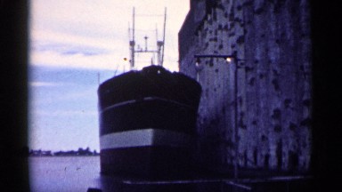 1961: ship at port during low tide MINNESOTA