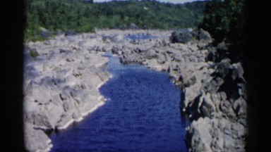 1961: a river path in an forest,beauty of nature MINNESOTA