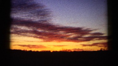 1961: a beautiful nature at the evening time of sunset