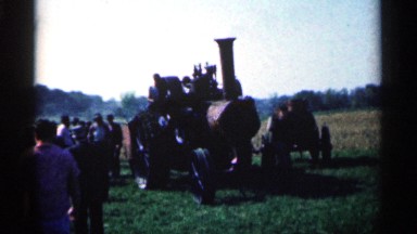 1963: the mechanical vehicle is run by a two people
