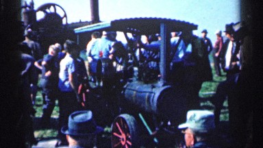 A Group of Men Around Industrial Equipment in Montgomery, Minnesota