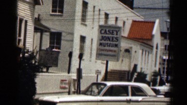 1963: beautiful buildings around the shopping area TENNESSEE