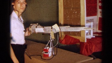 1963: Men Operating Machines with Technical Items in Texas