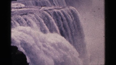 1964: the lake are so much water are falling in the scene is so beautiful