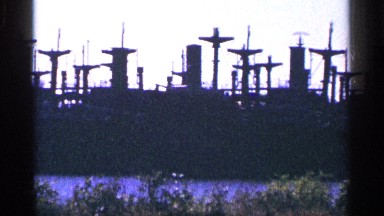 1964: boats parked at the dock. NIAGRA FALLS CANADA