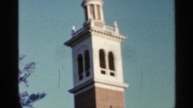 1966: footage of a tall tower on a sunny day FLORIDA