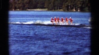 1966: a large body of water with people running across the waves FLORIDA