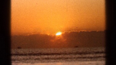 1966: watching the sunset at a time when life was simpler FLORIDA