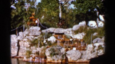 1966: many stones are shown near the lake or river
