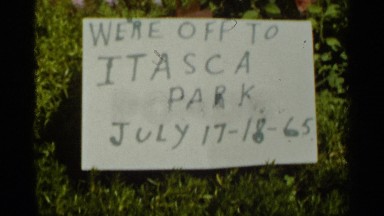 1965: family driving on a trip to a park. DULUTH MINNESOTA