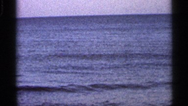 1966: gentle ocean waves breaking FLORIDA